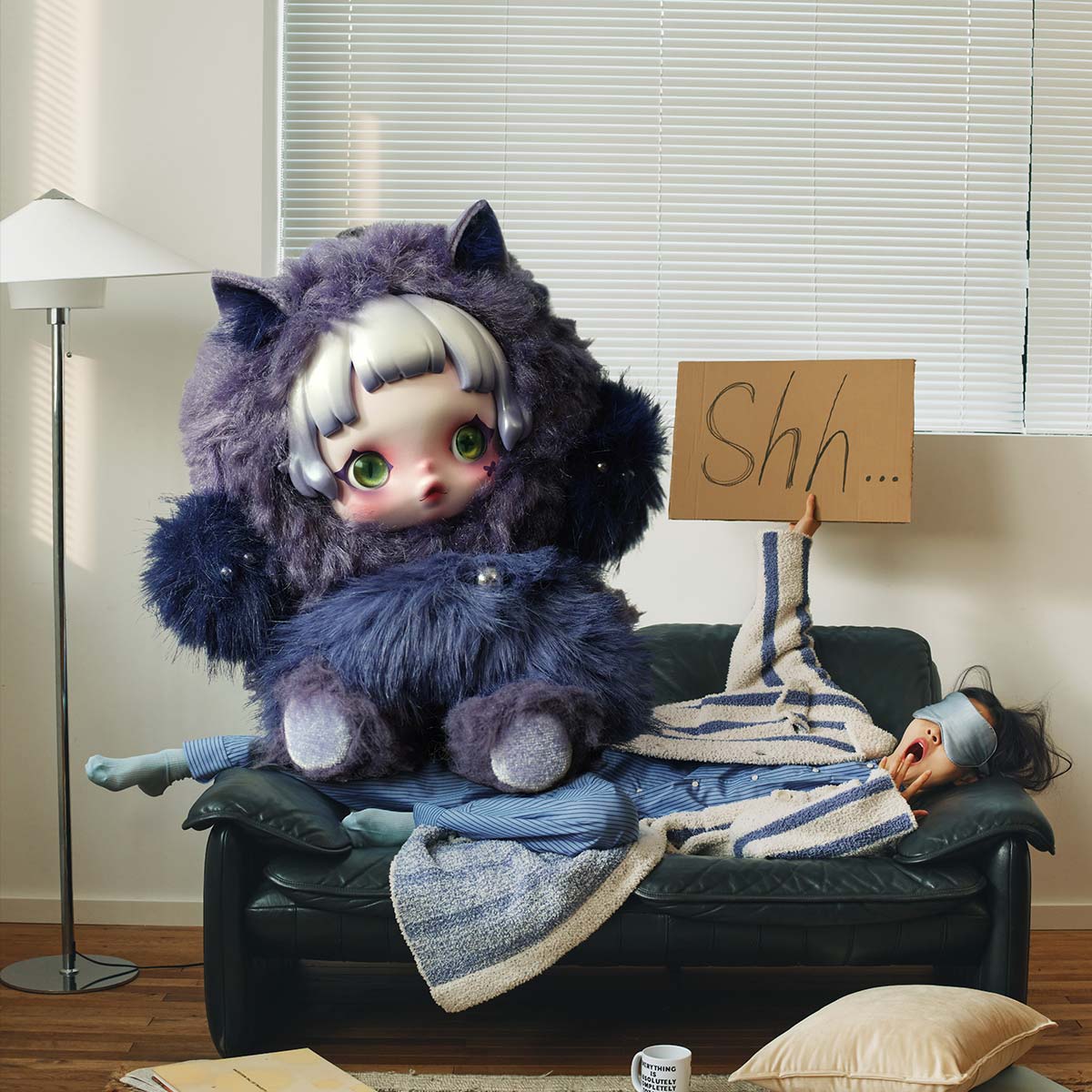 SKULLPANDA You Found Me! Series Plush Doll Pendant - POP MART