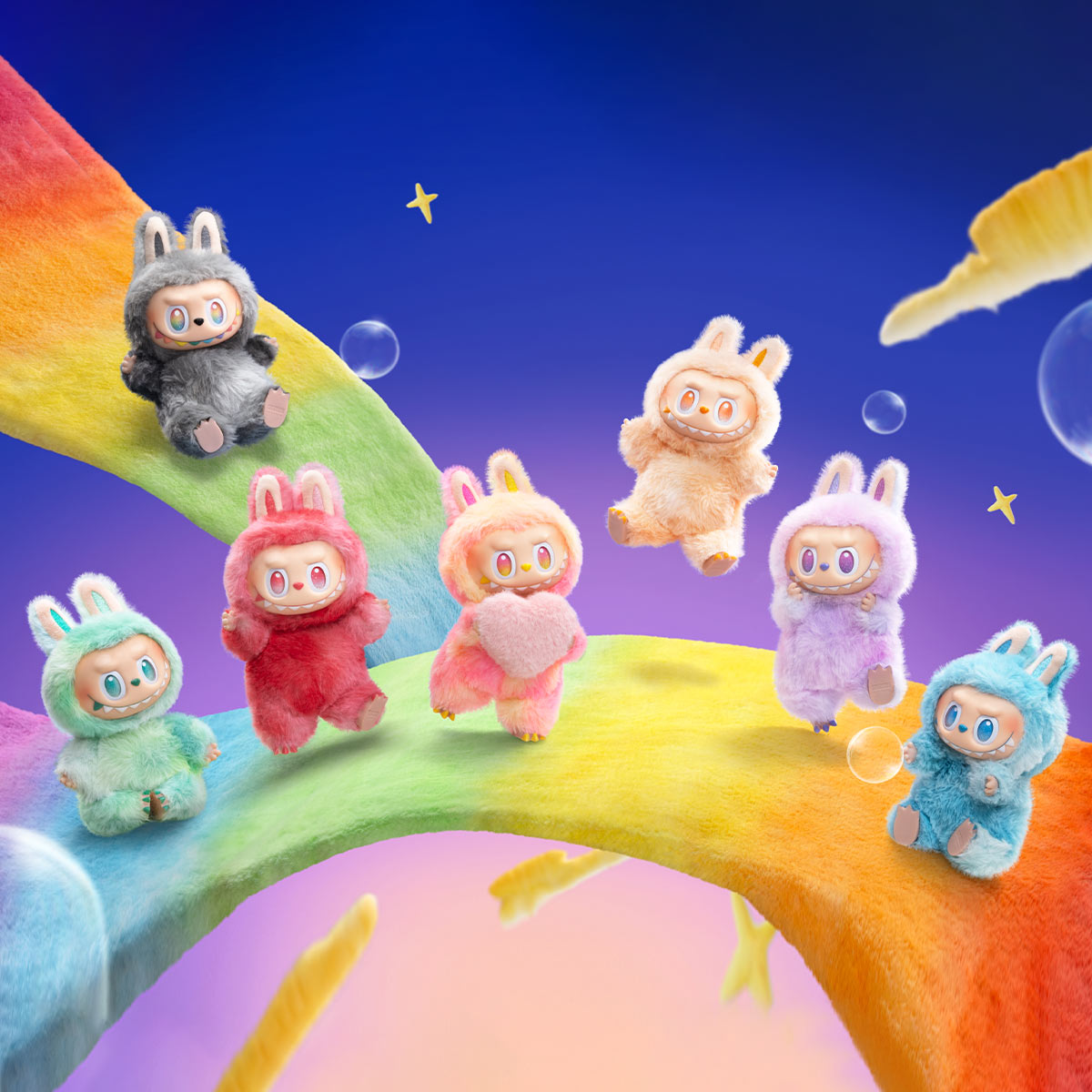 THE MONSTERS Big into Energy シリーズ ぬいぐるみペンダント-Copy
