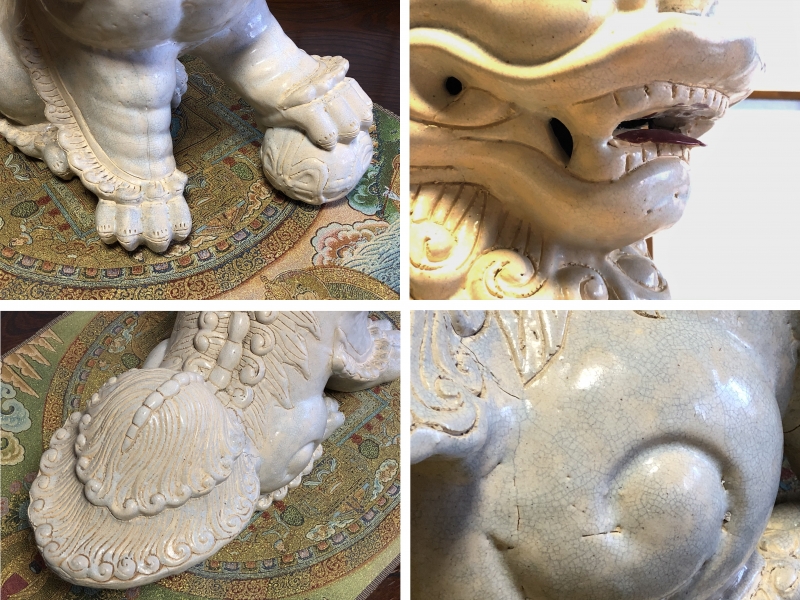 中国美術 白玉 獅子 印(K-YC542) 白玉狮子印玺_中国风 中国美術 白玉