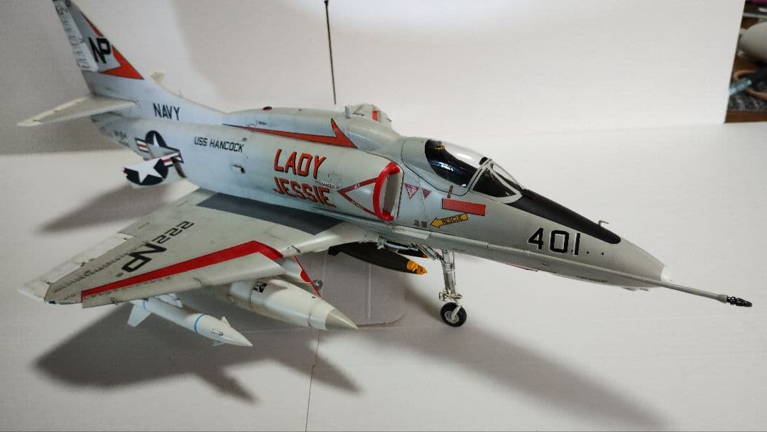 プラモデル完成機　1/32　A-4E/Fスカイホーク A-4E/F スカイホーク | 株式会社 ハセガワ