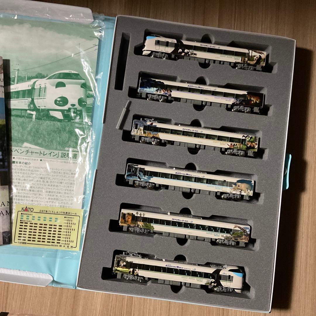 KATO 10-1506 287系　パンダくろしお 6両セット Amazon | KATO Nゲージ 287系 パンダくろしお「Smileアドベンチャー