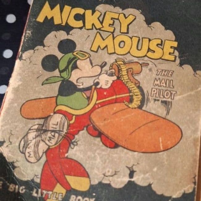 スペシャル 30's MACKEY MOUSE THE MAIL PILOT 本 MICKEY MOUSE AND THE MAIL PILOT-BIG LITTLE BOOK-1933- G- | eBay
