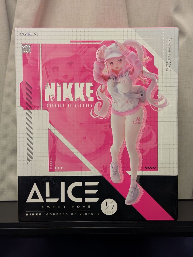 AMAKUNI 勝利の女神NIKKE アリス スイートホーム 限定版 フィギュア 勝利の女神：NIKKE』より、アリスがスイートホーム衣装にてフィギュア