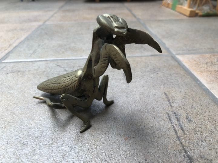カマキリ　アイアン置物　ペーパーウェイト　ガーデンアクセサリ 楽天市場】アイアン カエル かえる オブジェ ガーデン雑貨 ガーデン