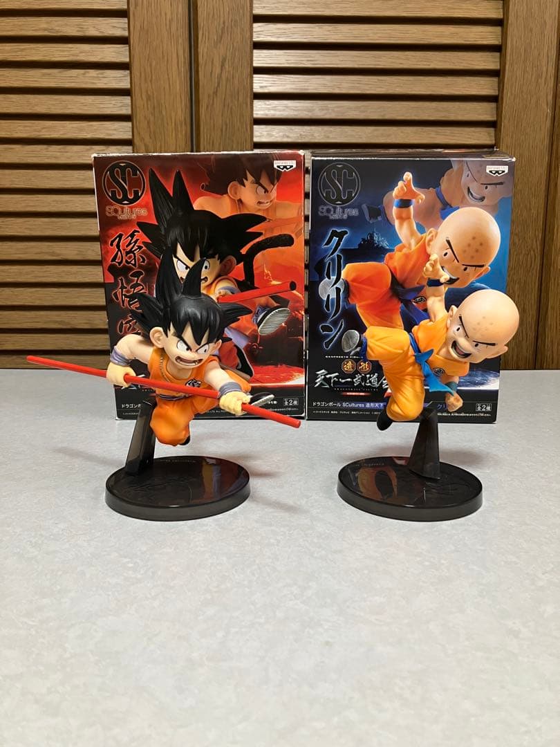 ドラゴンボールフィギュア 造形天下一武道会2 孫悟空 クリリン 難あり