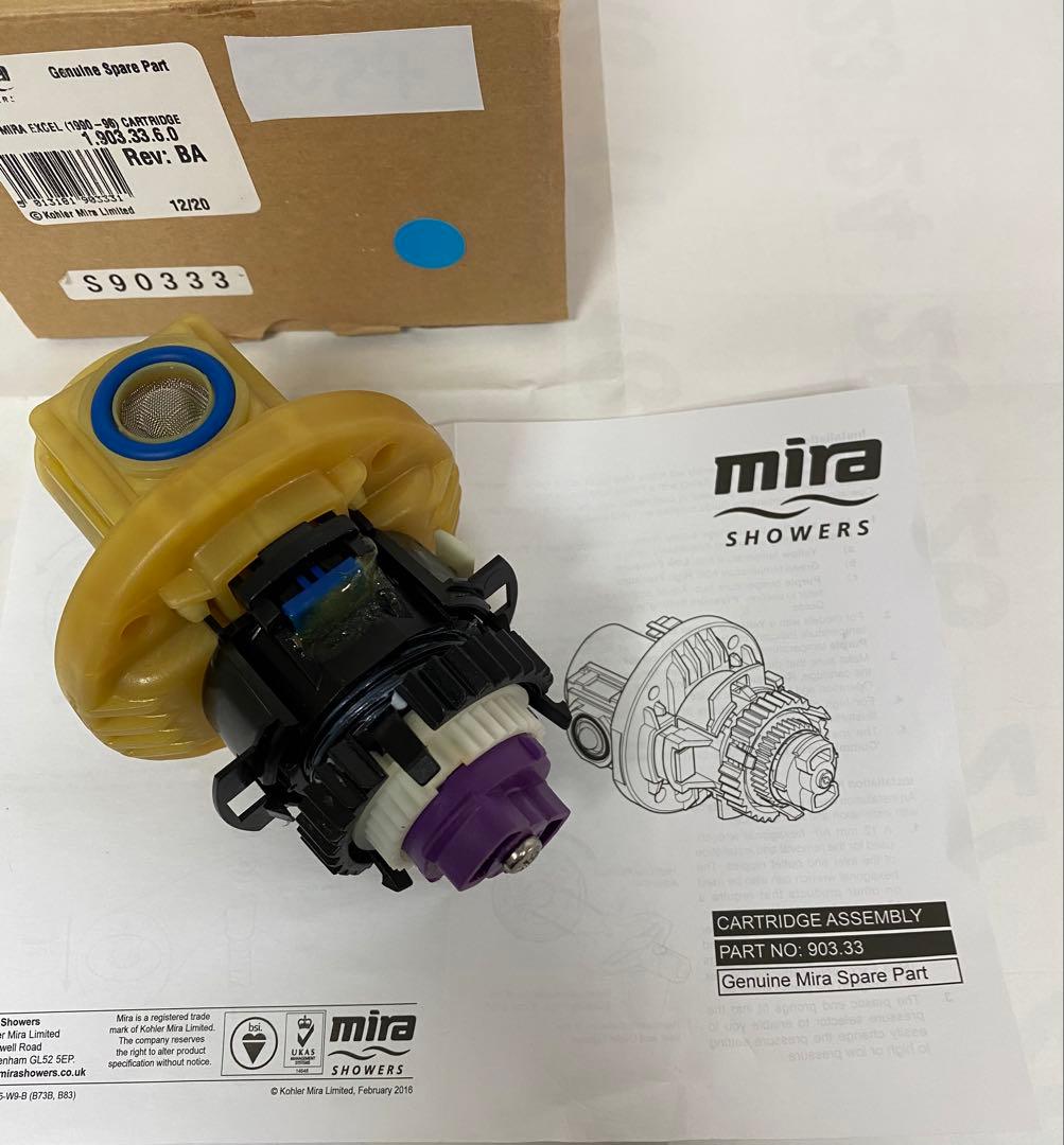 Mira SHOWERS サーモスタットシャワー カートリッジバルブ/90333 Mira Excel Thermostatic Cartridge Assembly | Mira 903.33