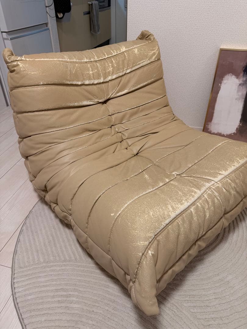 【本物】ligne rosetリーンロゼ RosetTogoトーゴ 1P ソファ ligne roset ROSETTogo / リーン・ロゼ ロゼトーゴ 1P - インテリア
