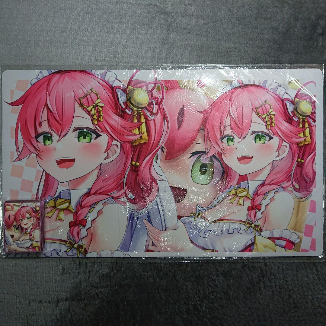 β2 ホロライブ みこだにぇ〜&メイド服 さくらみこ スリーブ&プレイマット Amazon | ブシロード ラバーマットコレクション V2 Vol.518 ホロライブ