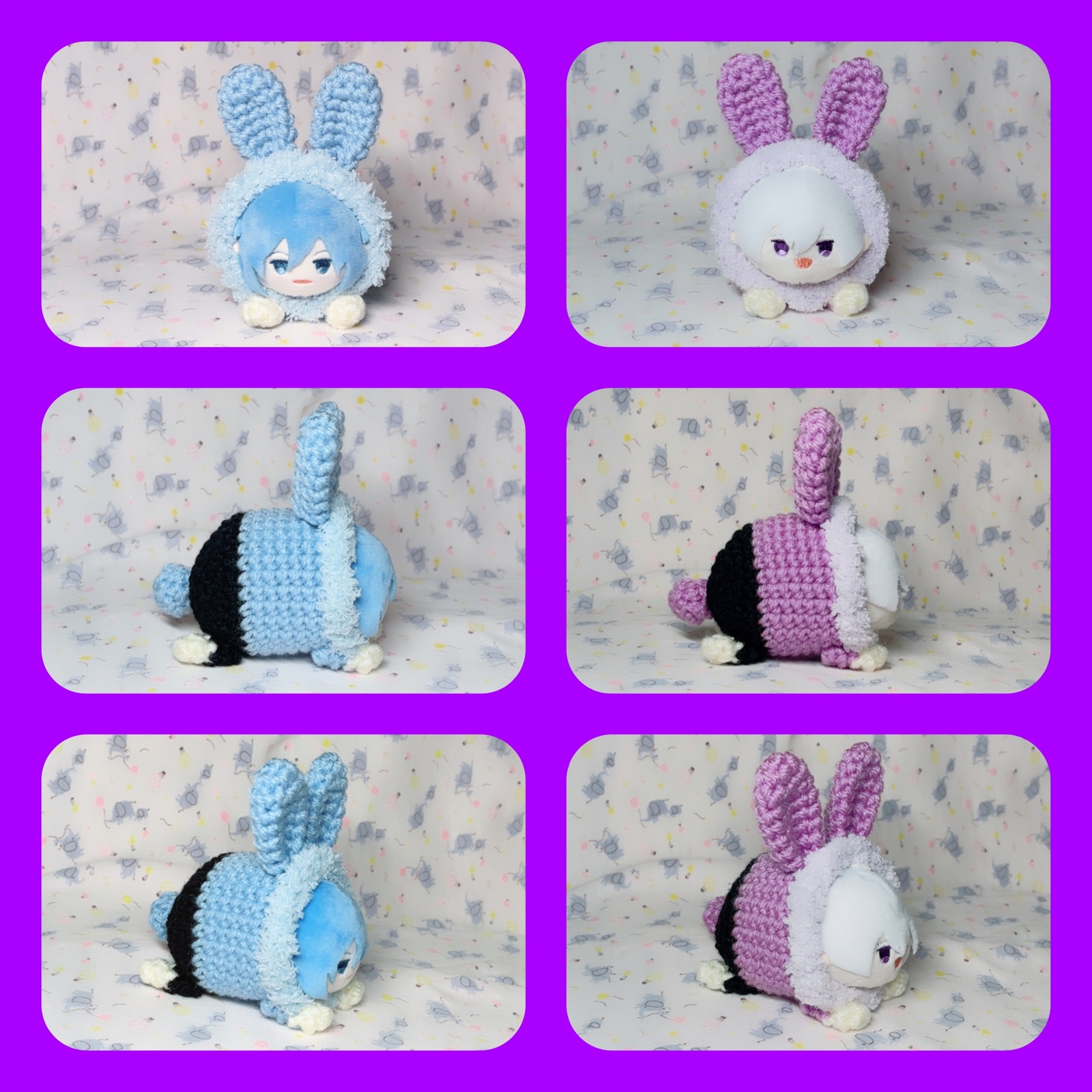 ハンドメイド作品/もちもちマスコット 着ぐるみ 7点セット もちマス