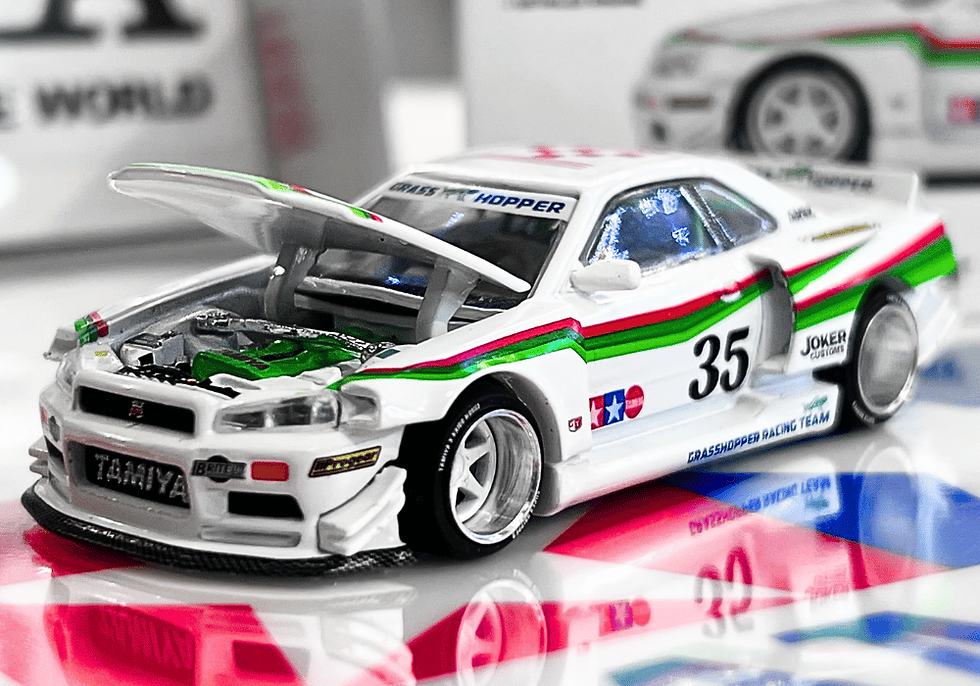 注目のミニカーブランド「POP RACE」の1/64スケール「TOP SECRET GT300
